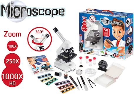 Microscope 50 expériences Bleu 4 - vertbaudet enfant 
