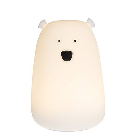Veilleuse téo ours avec télécommande Blanc 2 - vertbaudet enfant 