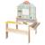 Marchande en bois + 12 pots de pâte à modeler x play-doh + tablier et accessoires Vert menthe - naturel 3 - vertbaudet enfant 