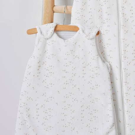 Gigoteuse en velours tog 2,5 ernest, flo et oli (0-6 mois) Blanc, beige 2 - vertbaudet enfant 