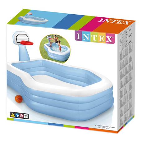 Espace de jeu piscine shootin' hoops Bleu 4 - vertbaudet enfant 