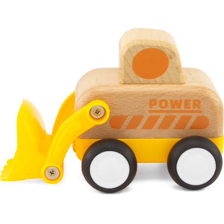 Routoudou - mini chargeuse Jaune 5 - vertbaudet enfant 
