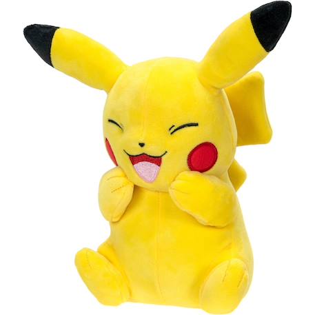 Pokemon peluche pikachu rieur 20,3 cm Jaune 2 - vertbaudet enfant 