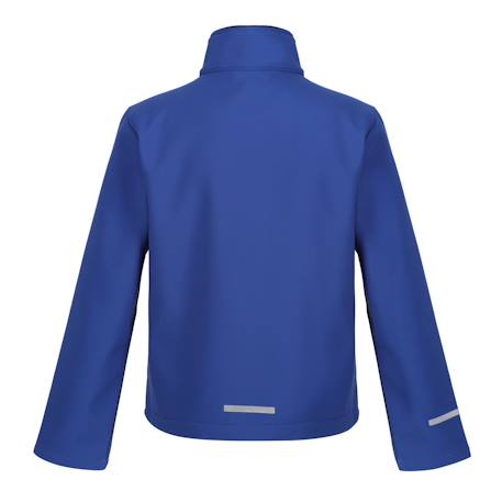 Veste softshell polyester ablaze Bleu marine+Bleu roi / bleu marine+Noir+Rouge classique / noir 4 - vertbaudet enfant 