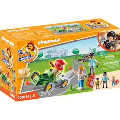 Jouet-Jeux d'imagination-Figurines, mini mondes, héros et animaux-Duck on call - secouriste et pilote 70919