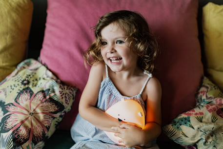 Veilleuse téo ours avec télécommande Blanc 5 - vertbaudet enfant 