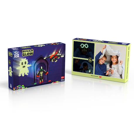 Kit constructions phosphorescentes  360 pcs Multicolore 3 - vertbaudet enfant 