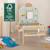 Marchande en bois + 12 pots de pâte à modeler x play-doh + tablier et accessoires Vert menthe - naturel 6 - vertbaudet enfant 