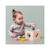 Cubes à formes en bois animaux - trixie Beige 2 - vertbaudet enfant 