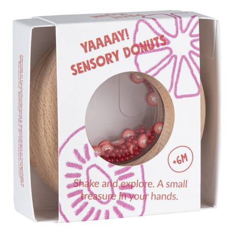 Donut sensoriel tomates Rouge 2 - vertbaudet enfant 