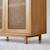 Armoire enfant en bois d'orme massif et cannage luis Naturel 5 - vertbaudet enfant 