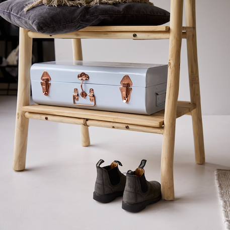 Portant enfant en bois de teck 160 kilim Naturel 2 - vertbaudet enfant 