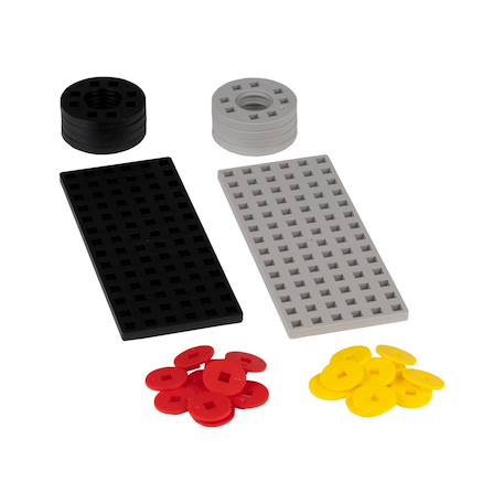 Pack accessoires - roues et baseplate Gris et noir 4 - vertbaudet enfant 