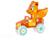 Renard à trainer Orange 1 - vertbaudet enfant 