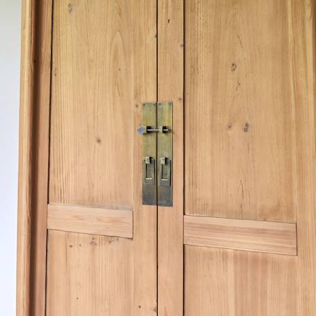 Armoire enfant yuki en bois de pin massif recyclé Naturel 6 - vertbaudet enfant 