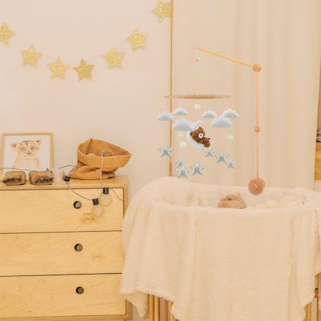Mobile l'ourson rêveur Blanc 2 - vertbaudet enfant 