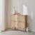 Commode enfant décor bois 4 portes en cannage Naturel 5 - vertbaudet enfant 
