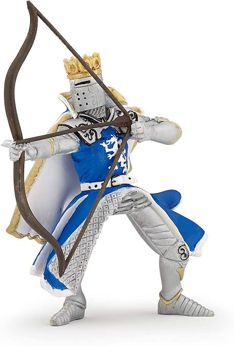 Figurine roi au dragon à l'arc Bleu 1 - vertbaudet enfant 