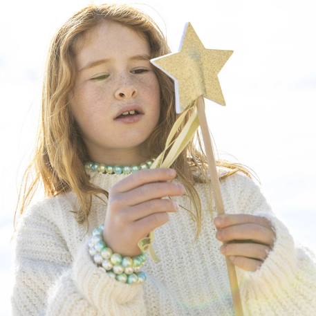 Baguette magique à paillettes rose Doré+Rose 2 - vertbaudet enfant 