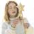 Baguette magique à paillettes rose Doré+Rose 2 - vertbaudet enfant 