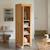 Colonne simple enfant en bois de teck 180 minimalys Naturel 2 - vertbaudet enfant 