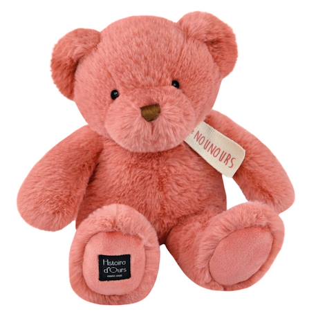 Peluche nounours 28 cm Rose 1 - vertbaudet enfant 