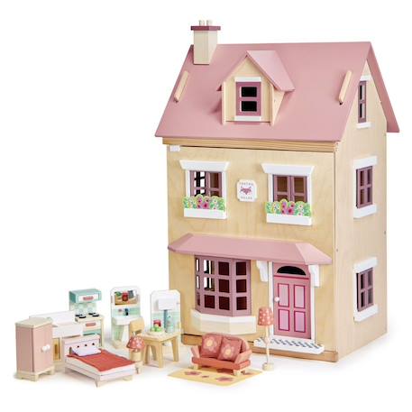 Villa Rose, beige, blanc 1 - vertbaudet enfant 