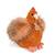 Peluche poule poulette 20 cm Orange 1 - vertbaudet enfant 