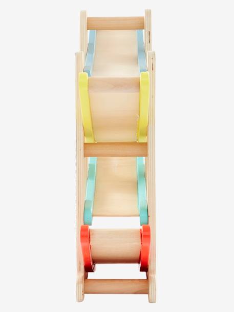 Toboggan à voitures en bois FSC® multicolore 5 - vertbaudet enfant 