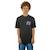 T-shirt  relax fit avec print devant et dos monkey business Noir/blanc/gris 1 - vertbaudet enfant 