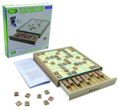 Jeu du sudoku en bois Beige 2 - vertbaudet enfant 