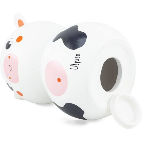 Tirelire vache Blanc 3 - vertbaudet enfant 