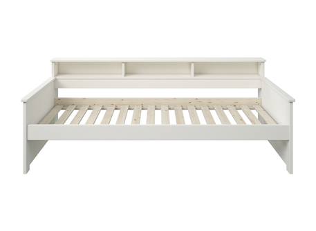 Lit banquette avec rangement oliver Blanc 2 - vertbaudet enfant 