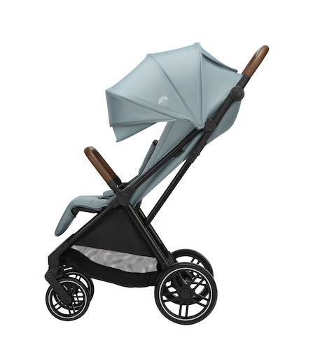 Poussette naissance compacte indra Mineral blue+Mineral graphite 2 - vertbaudet enfant 