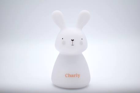 Veilleuse charly le lapin Blanc 2 - vertbaudet enfant 