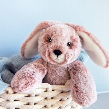 Peluche lapin rose sweety mousse 25 cm Rose 2 - vertbaudet enfant 