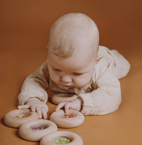 Donut sensoriel tomates Rouge 3 - vertbaudet enfant 
