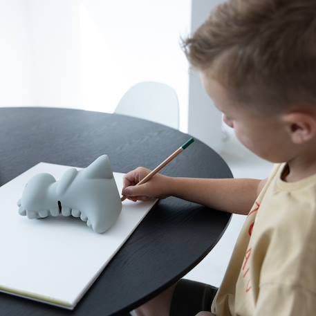 Tirelire jéroom le dinosaure sauge (15 cm) Sable+Sauge 6 - vertbaudet enfant 