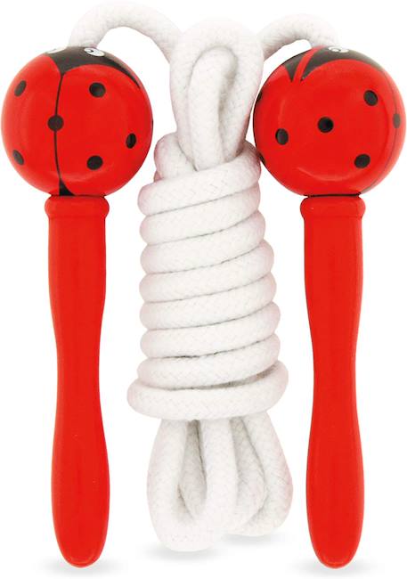 Corde à sauter coccinelle Rouge 1 - vertbaudet enfant 