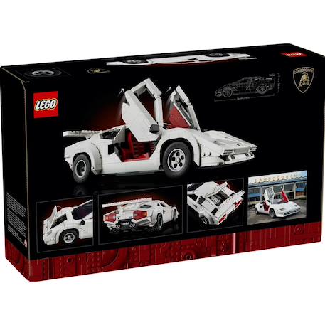 Lamborghini countach 5000 quattrovalvole 10337 Blanc 6 - vertbaudet enfant 