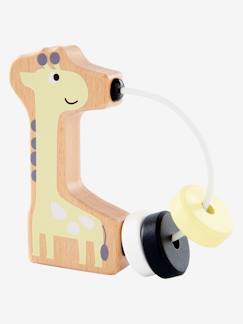 Jouet-Premier âge-Hochet girafe en bois FSC®