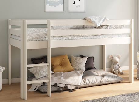 Lit mi-hauteur jade Blanc 1 - vertbaudet enfant 