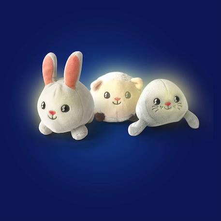Peluche lumineuse shakies lapin Gris 5 - vertbaudet enfant 