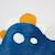 Peluche hello le dino 75 cm Bleu 3 - vertbaudet enfant 