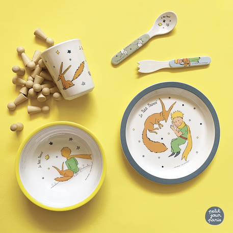 Coffret 5 pièces le petit prince Blanc 3 - vertbaudet enfant 