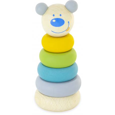Petit empilable ourson Vert 1 - vertbaudet enfant 