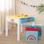 Table enfant + tabouret + 6 pots de pâte à modeler x play-doh et accessoires Blanc - bleu 2 - vertbaudet enfant 