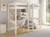 Lit mezzanine avec bureau calvi Blanc 1 - vertbaudet enfant 