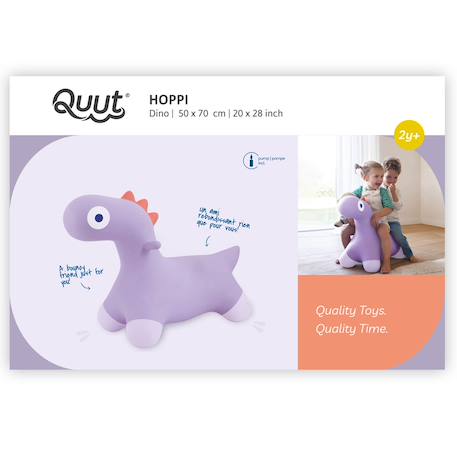 Ballon sauteur hoppi vert jardin Vert+Violet 10 - vertbaudet enfant 