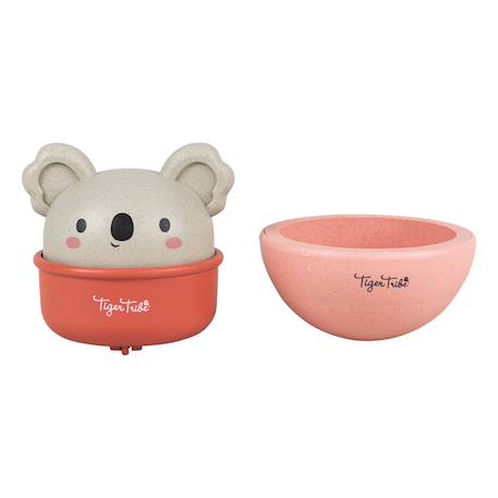 Koala culbuto et véhicule à friction Rose 5 - vertbaudet enfant 